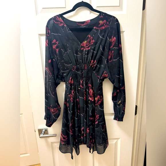 All Saints Dresses & Skirts - Like New: All Saints Floral Babydoll Dress